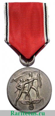 Медаль «В память 13 марта 1938 года». Аншлюс Австрии. 1938 года, Германия Третий рейх