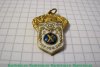 Наградной жетон в честь 125-летия Ленинградской пожарной команды 1928 года, СССР