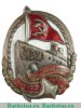 Знак «Почетному работнику морского флота. Тип 1», СССР