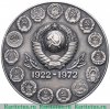 Медаль "50 лет Союза Советских Социалистических Республик" 1972 года, СССР