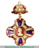 Орден "Святого Николая II". Золотой орден семьи Романовых. 1988 года, СССР, Российская Федерация