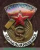 Знак «Отличнику здравоохранения. Часть 1» 1941 - 1950 годов, СССР