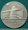 Медаль «Калуга 1967. К.Э. Циолковский» 1967 года, СССР